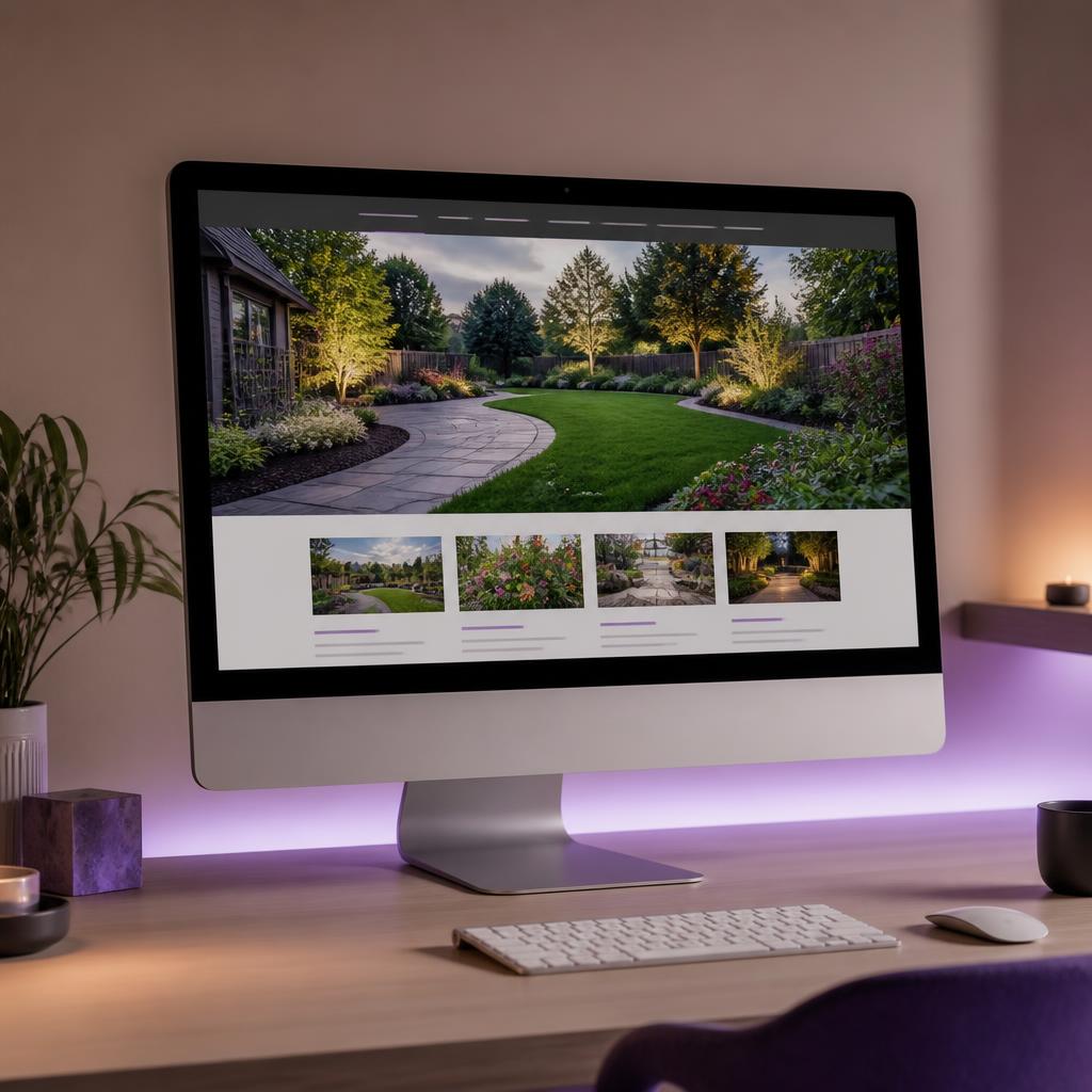 Custom business website concept