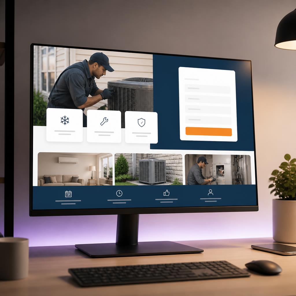 High-converting landing page mockup