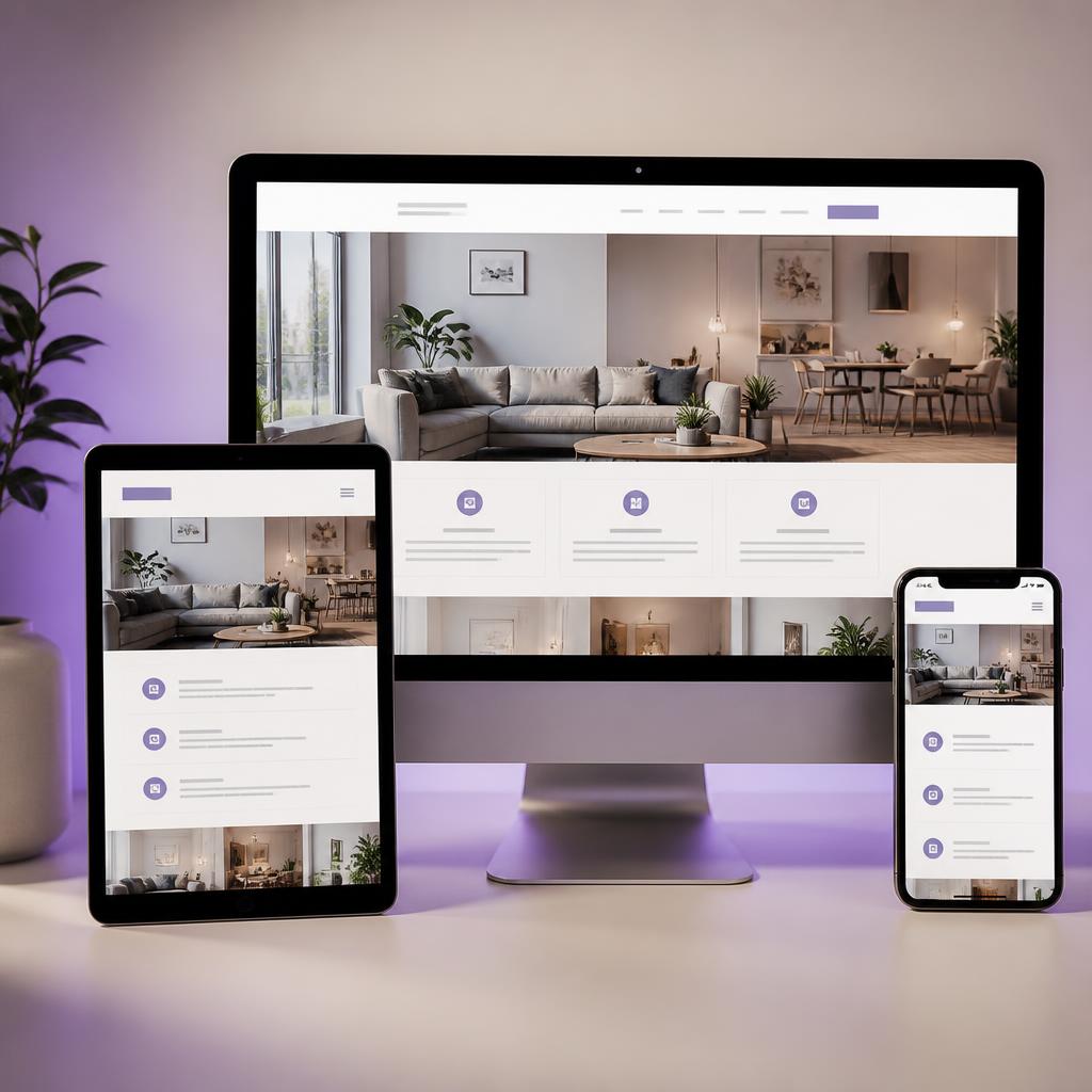 Responsive site across desktop tablet and mobile